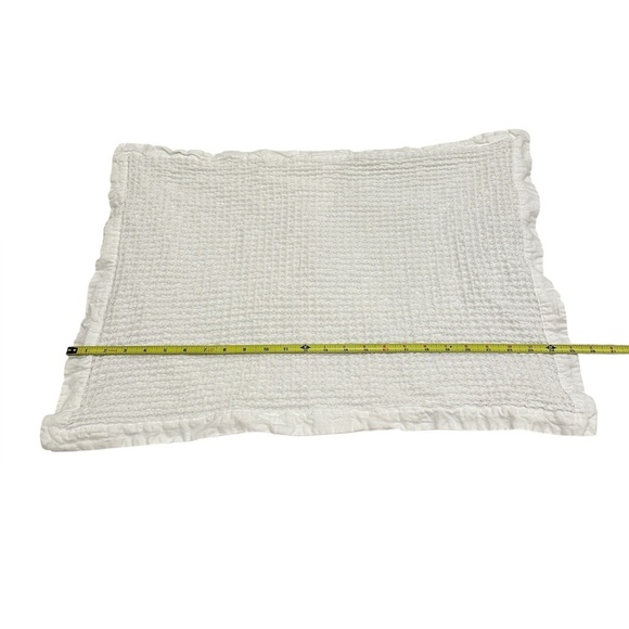 Bedsure Coconut White Waffle Texture Pillow Cases x2 - Picture 4 of 9